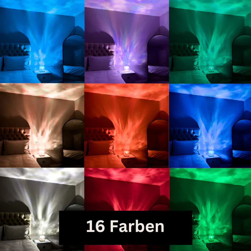 Northern Lights Lampe med 16 Farger - AuroraGlow | Luvikno