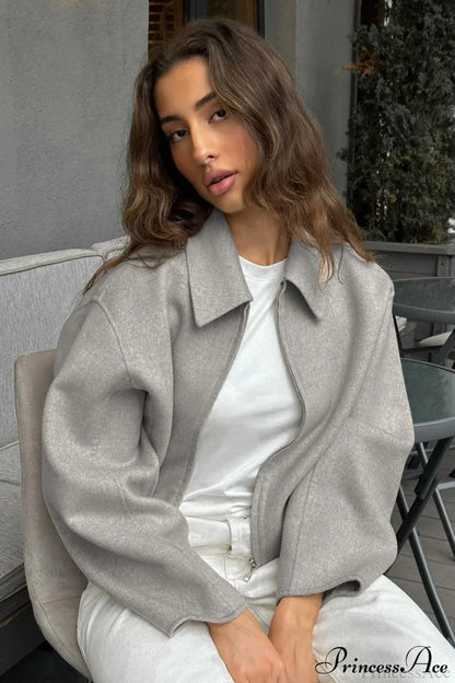 Luvik | Fit Ruskea Villa Takki