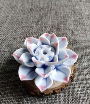 LotusBloom Røkelseholder - Elegant Dufttilbehør for Hjemmet Luvikno