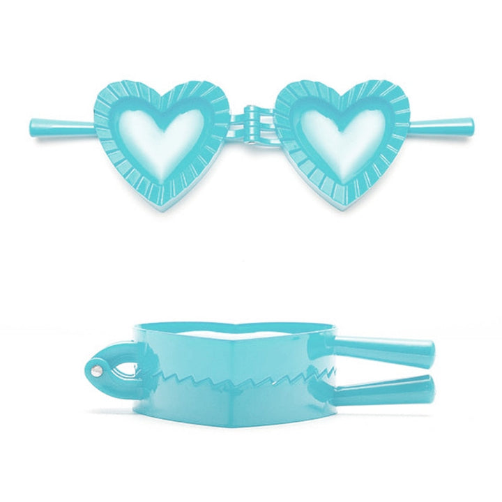 Love Shape Dumpling Mold Plastisk Mold Stor Kjøkken Tilbehør | Luvikno