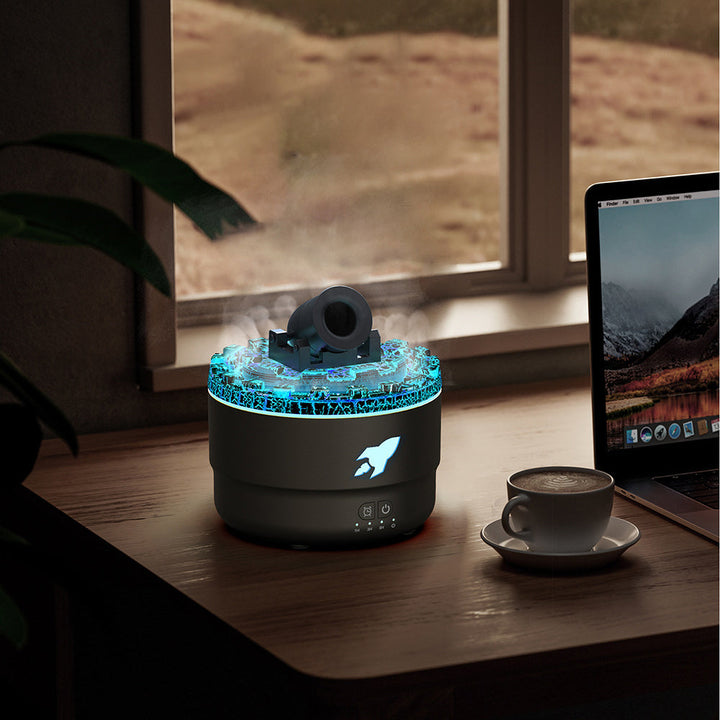Luvikno | Aromadiffusor og luftfukter med nattlys - LavaGlow