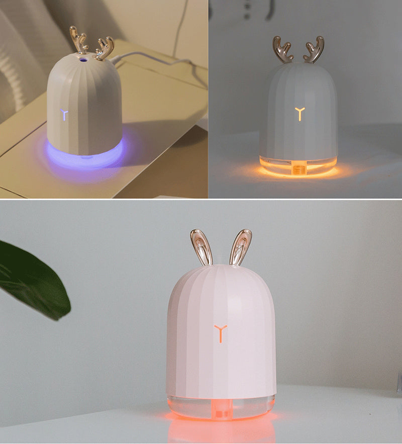BunnyAir Barne Luftrenser – Med Nattlys og LED-belysning | Luvikno