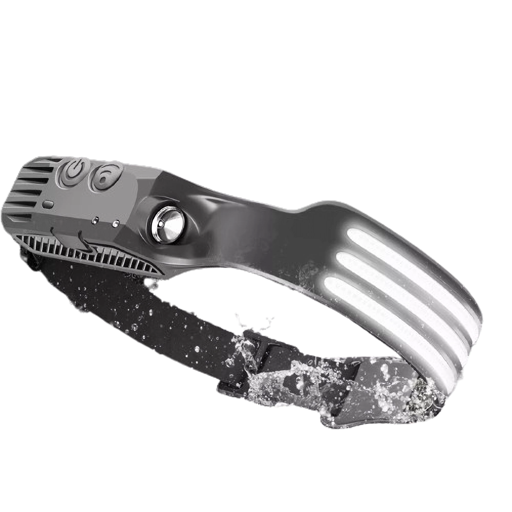 Luvikno | LED Hodelykt X3 – Vanntett & Oppladbar Hodelykt for Løping, Fotturer & Utendørs Eventyr