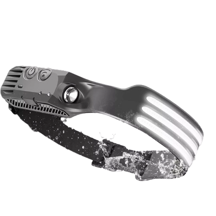 Luvikno | LED Hodelykt X3 – Vanntett & Oppladbar Hodelykt for Løping, Fotturer & Utendørs Eventyr