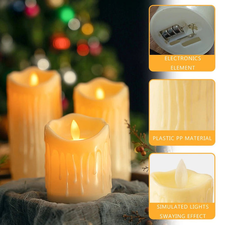 Luvikno | LumiFlame – LED Lys med Realistisk Flammende Lys