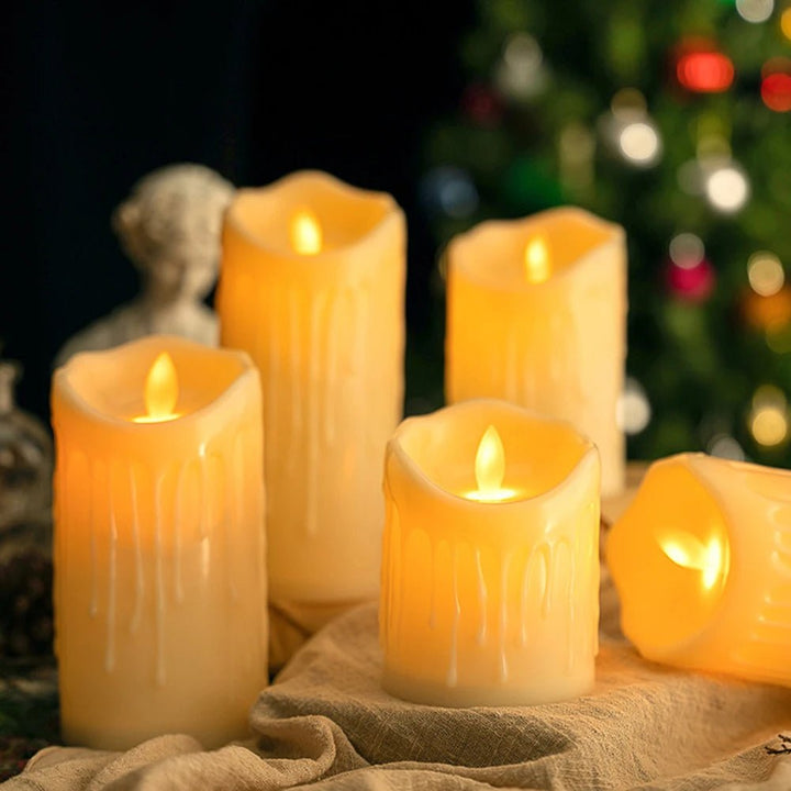 Luvikno | LumiFlame – LED Lys med Realistisk Flammende Lys