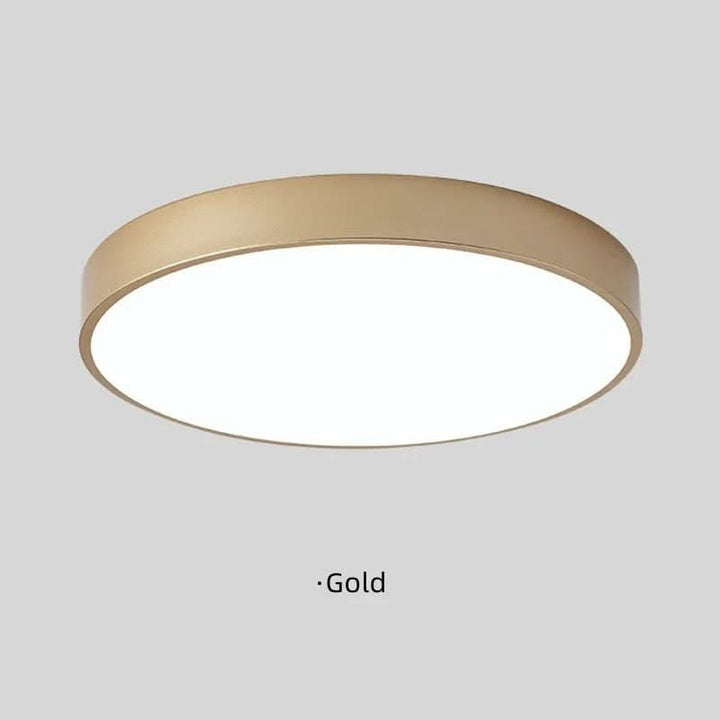 Rund LED Flush Taklampe | Luvikno