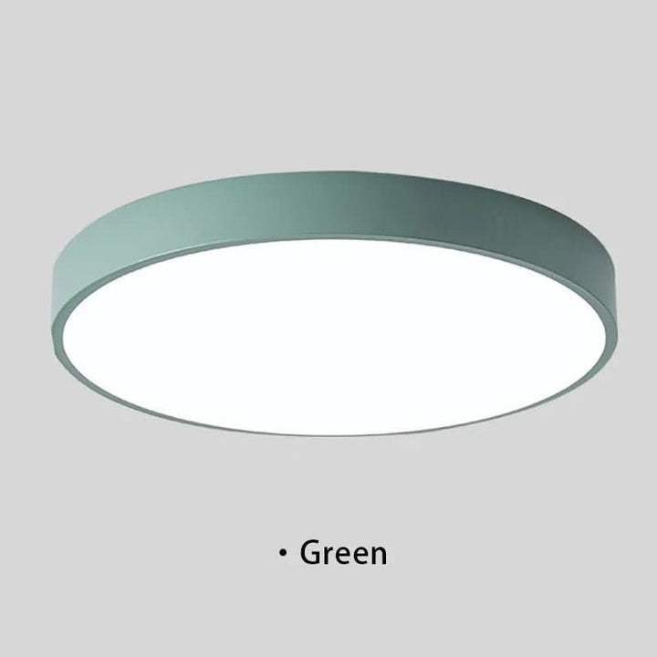 Rund LED Flush Taklampe | Luvikno