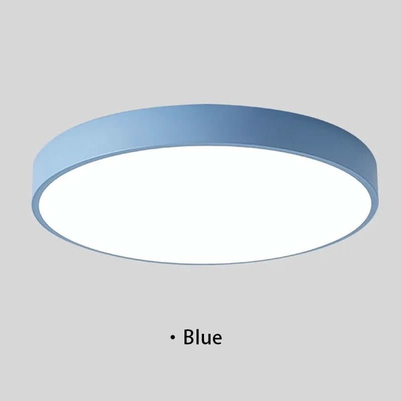 Rund LED Flush Taklampe | Luvikno