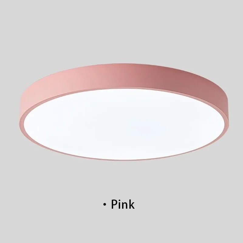 Rund LED Flush Taklampe | Luvikno