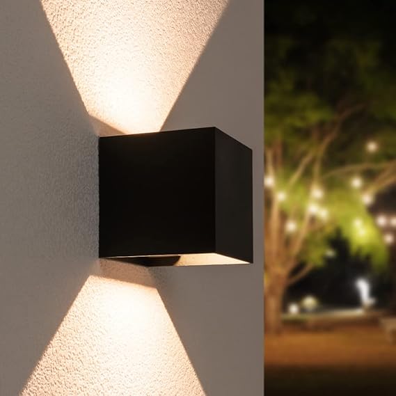 Luvikno | LuxeLumen Water Resistant Wall Lamp | Adjustable beam angle for optimal lighting