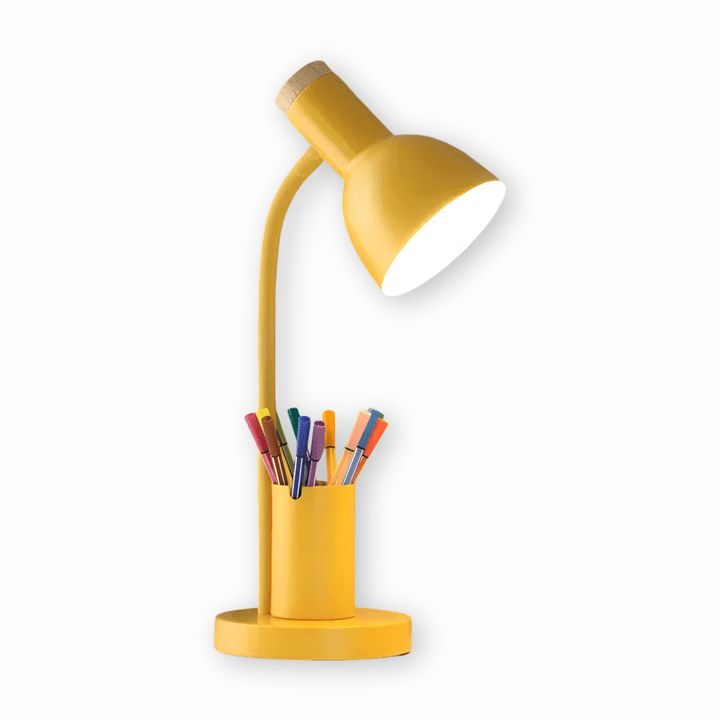 Luvikno | LumoDesk – LED bordlampe med pennholder for organisering og belysning