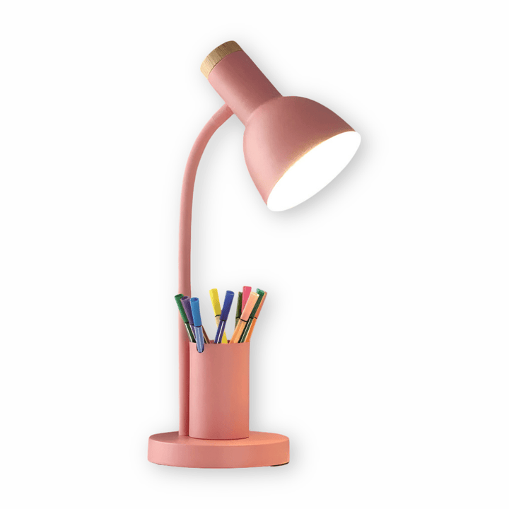 Luvikno | LumoDesk – LED bordlampe med pennholder for organisering og belysning