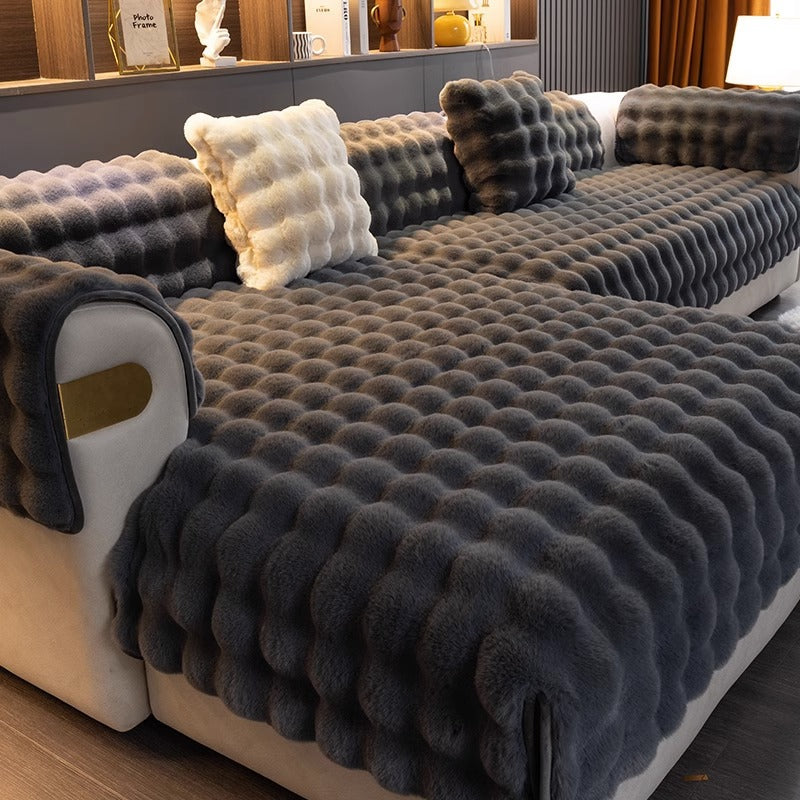 Luxe Anti-Skli Sofa Deksel - SofaGuard Luxe Luvikno