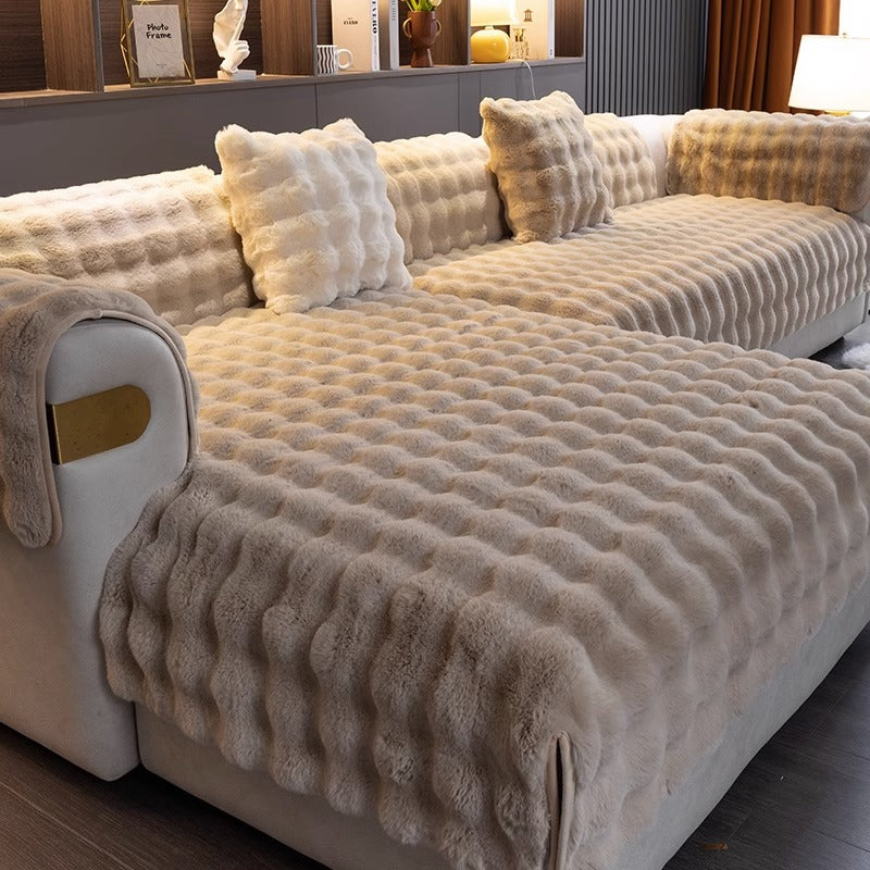 Luxe Anti-Skli Sofa Deksel - SofaGuard Luxe Luvikno