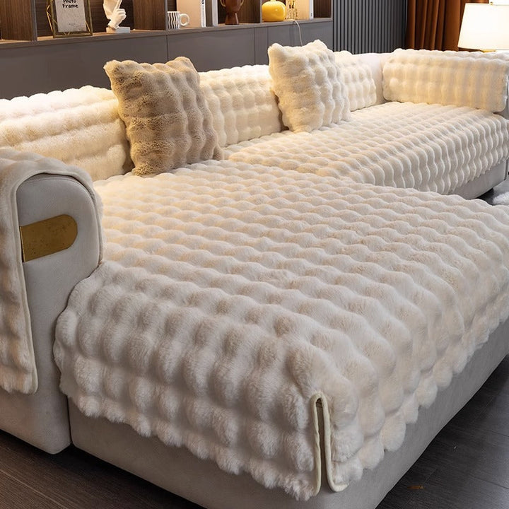 Luxe Anti-Skli Sofa Deksel - SofaGuard Luxe Luvikno