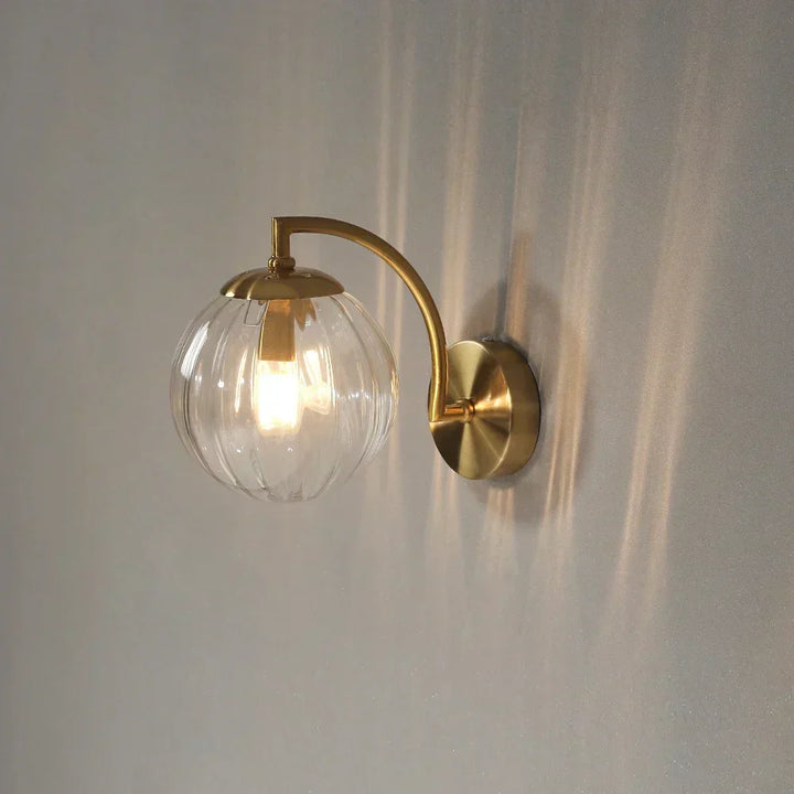 Luvikno | Luksus Moderne Glass Vegglampe - CrystalGlow