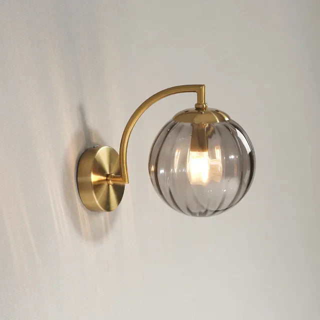 Luvikno | Luksus Moderne Glass Vegglampe - CrystalGlow