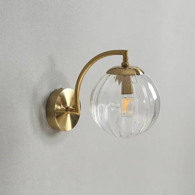 Luvikno | Luksus Moderne Glass Vegglampe - CrystalGlow