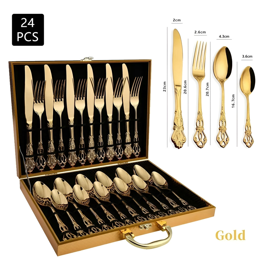 Luvikno | Luksus 24-dels bestikksett - RoyalCutlery