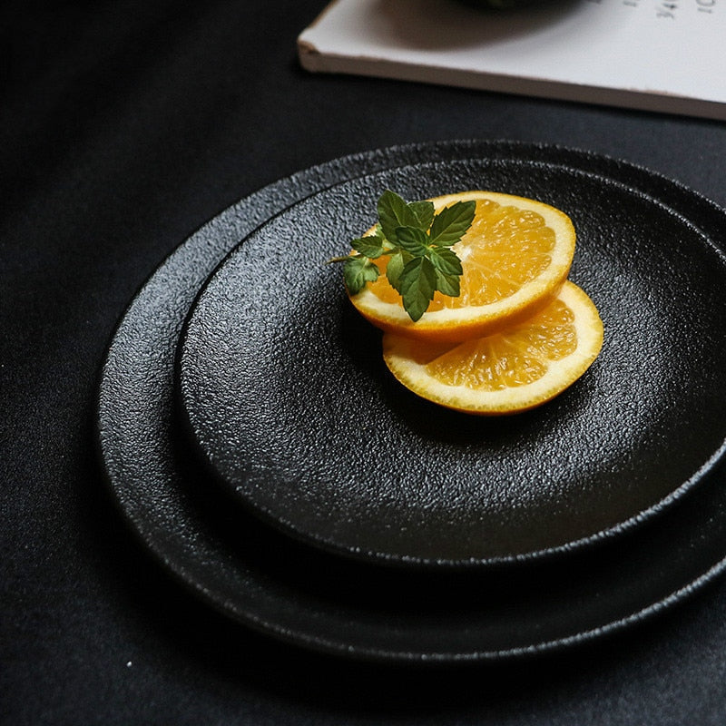 Macaron Biff Tallerken Rosa Keramikk Vestlig Tallerken Kreativ Dessert Tallerken | Luvikno