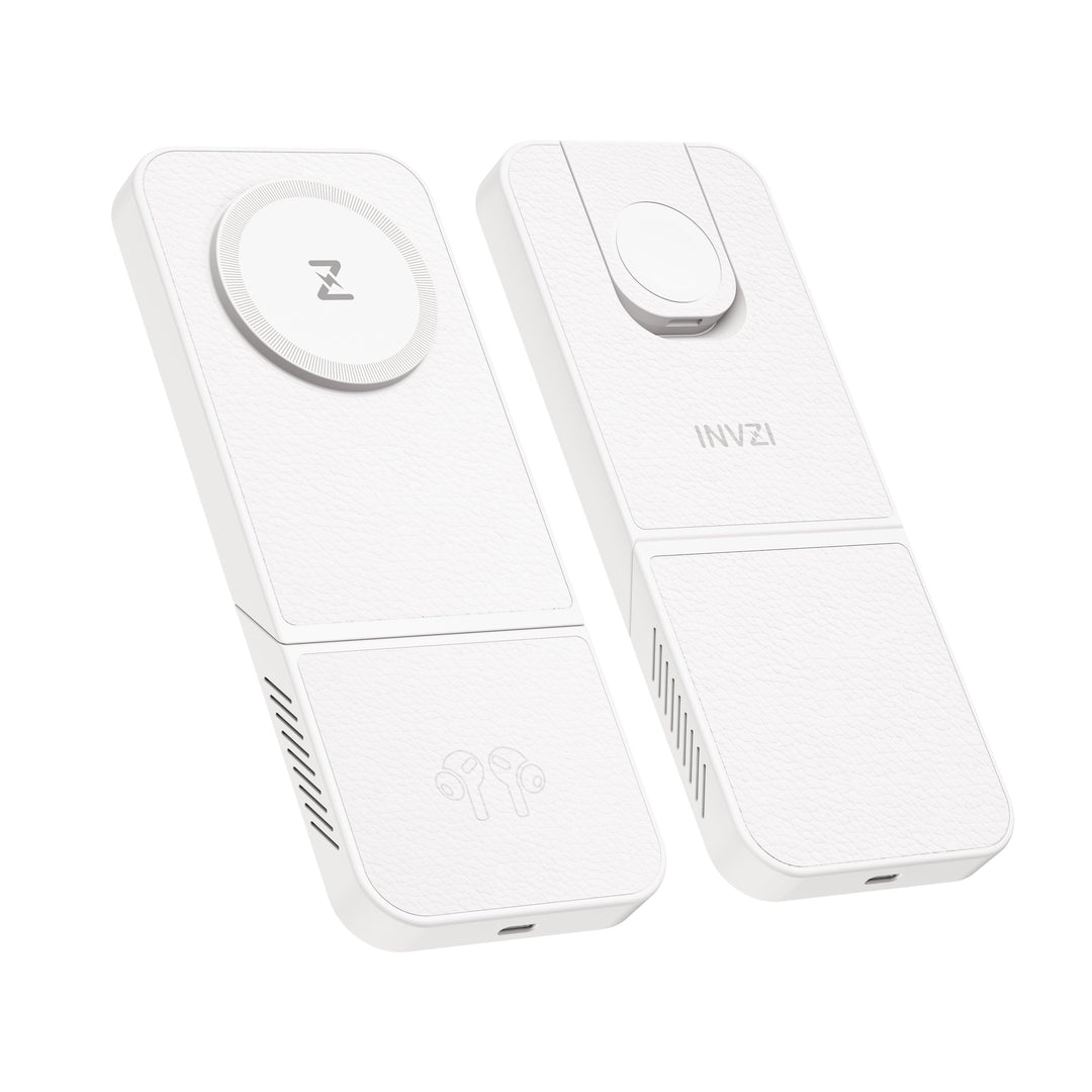 Luvikno | LuxCharge Elite Wireless Hub | 3-i-1 hurtiglading løsning for sømløs bekvemmelighet