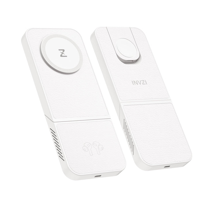 Luvikno | LuxCharge Elite Wireless Hub | 3-i-1 hurtiglading løsning for sømløs bekvemmelighet