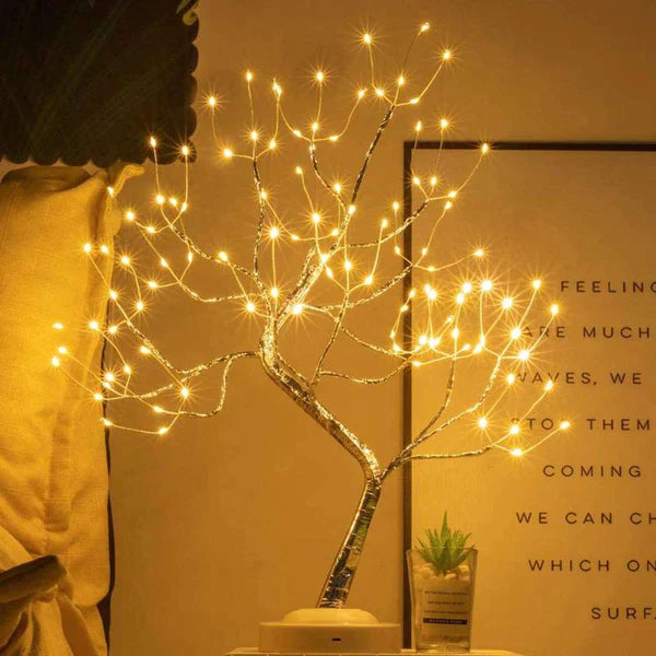 LED Trelampe med Justerbare Lysgrener Luvikno