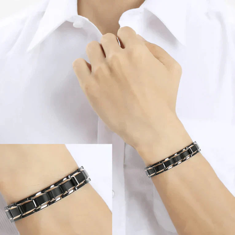 Magnetisk armbånd for damer og menn – Justerbart, stilfullt og komfortabelt | Luvikno