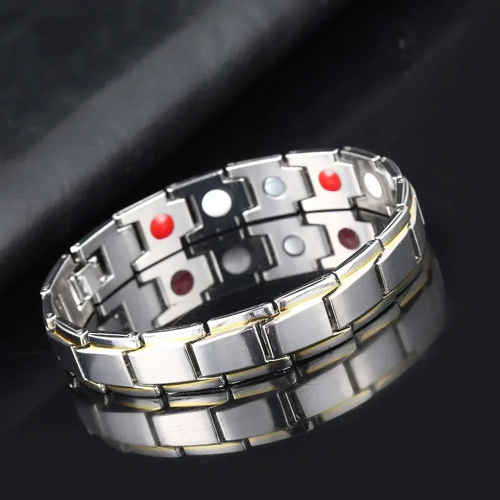 Magnetisk armbånd for damer og menn – Justerbart, stilfullt og komfortabelt | Luvikno