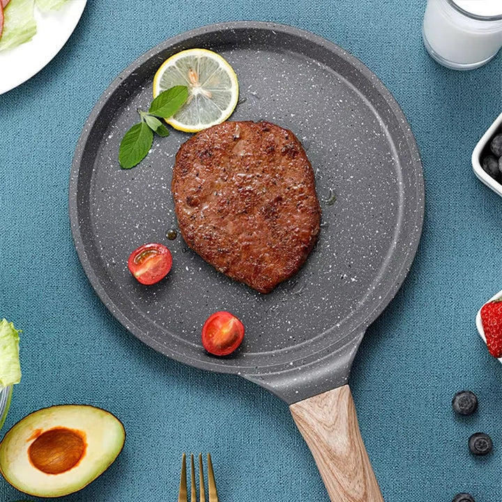 Maifan Stone Non Stick Stekepanne Induksjonskomfyr Gasskomfyr Kjøkkenutstyr | Luvikno