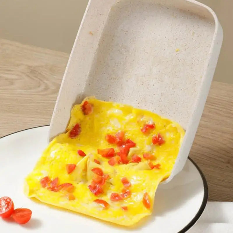Maifan Stone Non-stick firkantet stekepanne for egg Gasskomfyr Kjøkkenutstyr | Luvikno