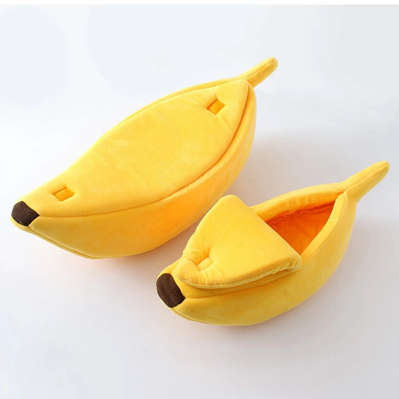 Banana Cat Bed Luvikno