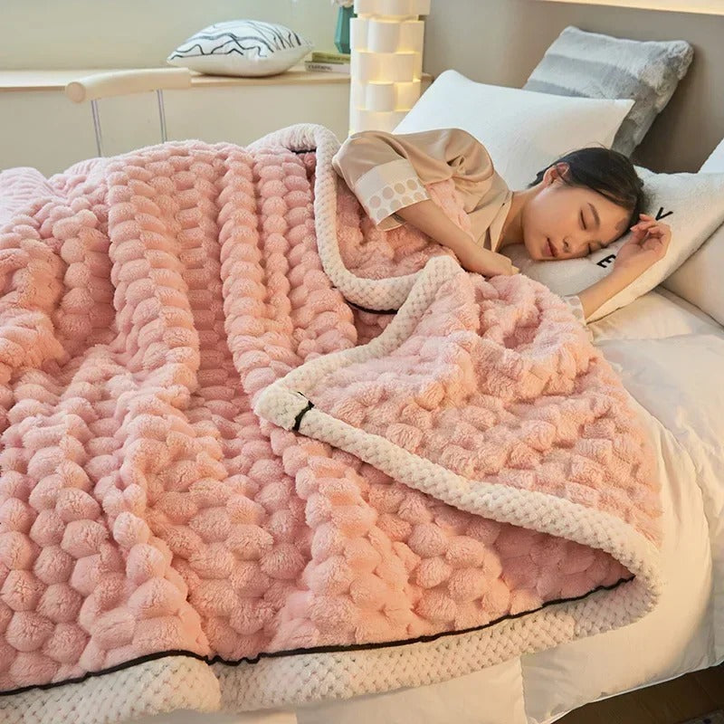 Velvet Turtle Blanket - Luksuspledd for høst og vinter Luvikno