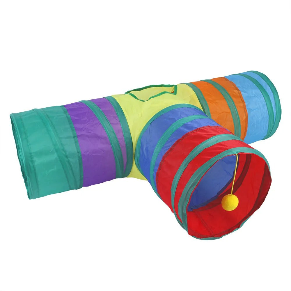Foldbar Katt Tunnel Luvikno