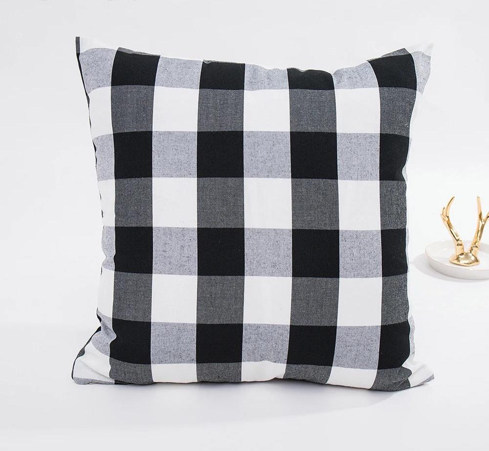Luvikno | Stilig MarbreLuxe Putetrekk - Moderne Stripet Putetrekk for Elegante Interiør
