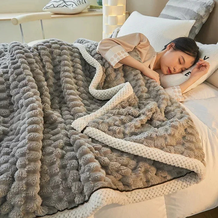 Velvet Turtle Blanket - Luksuspledd for høst og vinter Luvikno