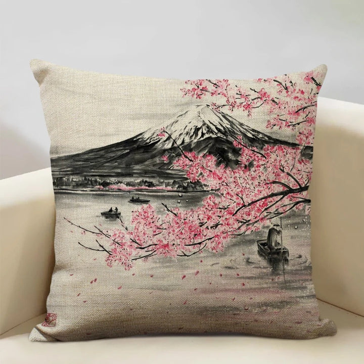 Luvikno | BeauRêve Putetrekk med Mount Fuji - Japansk Stil for Ethvert Rom