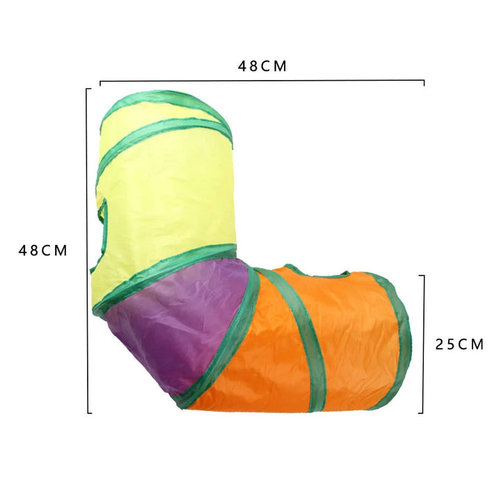 Foldbar Katt Tunnel Luvikno