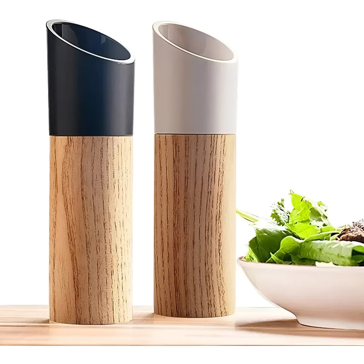 Salt og Pepper Kvernssett – Justerbar Kvern | Stilig for Hver Kjøkken | Luvikno