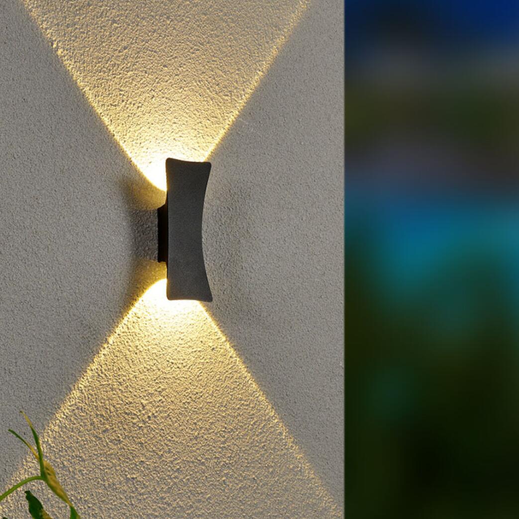 Moderne Utendørs LED Vegglys – Allsidig Aluminium Design | Luvikno