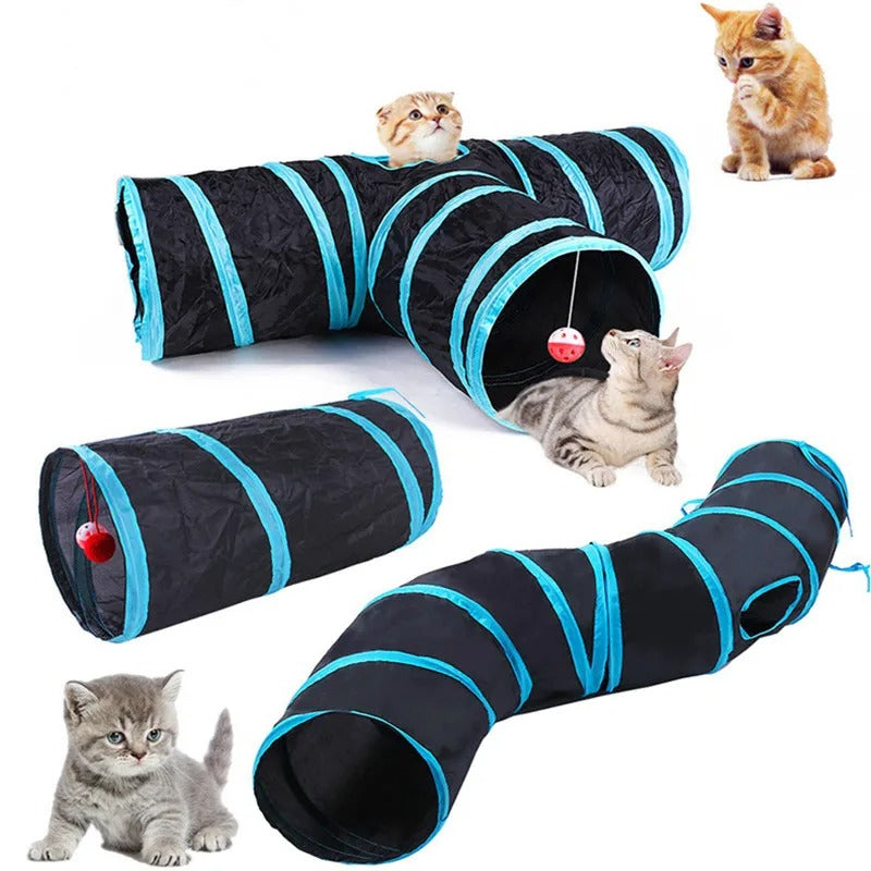 Foldbar Katt Tunnel Luvikno