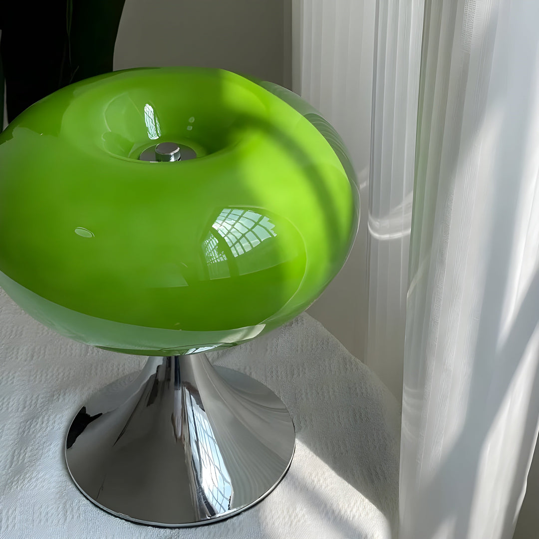 SereneCrystal Lampe - Elegant Retro Bordlampe | Luvikno