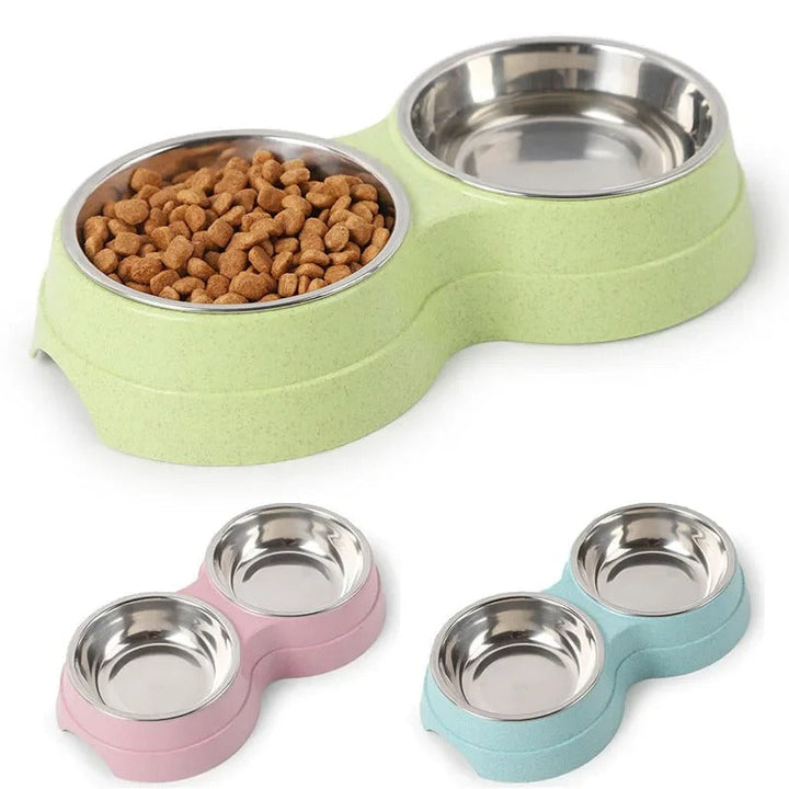 DualFeast Pet Bowls Luvikno