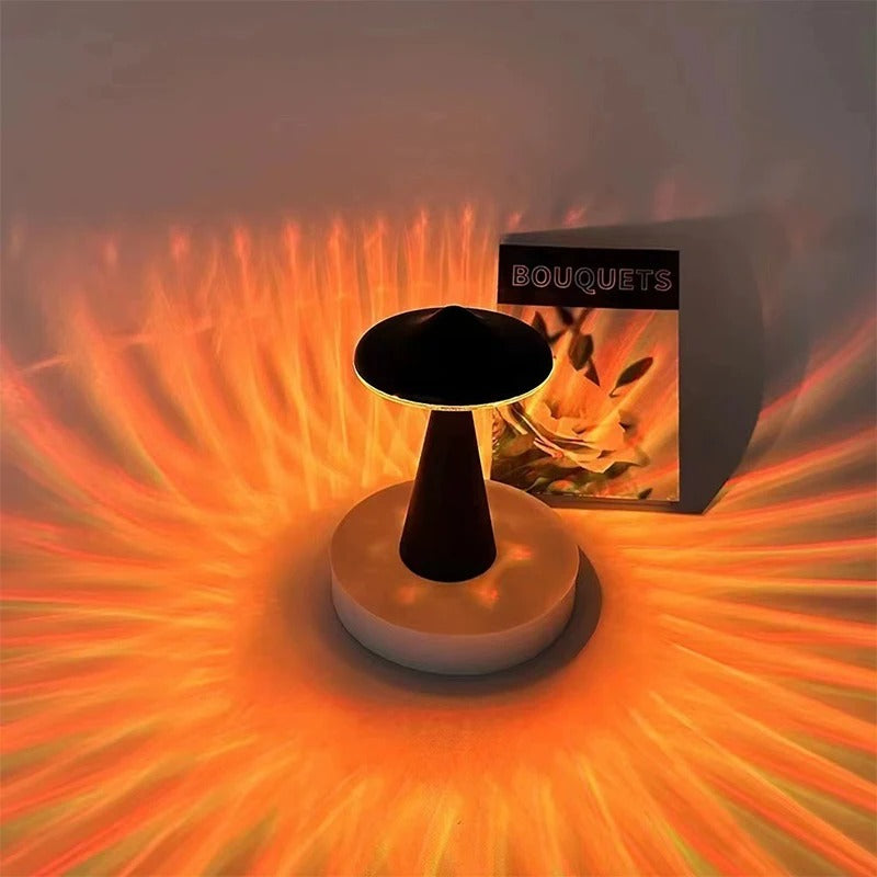 Luvikno | Sopp Bordlampe - Stilig LED Bordlampe med Touch-Dim Funksjon