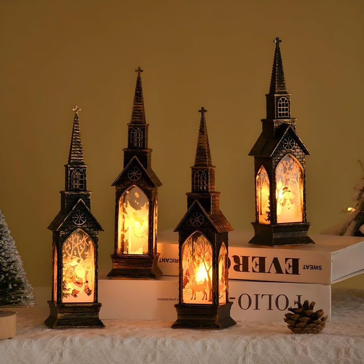 HolidayGlow Lys - Moderne Juleornament LED Lys | Luvikno