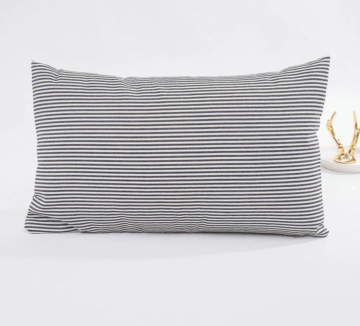 Luvikno | Stilig MarbreLuxe Putetrekk - Moderne Stripet Putetrekk for Elegante Interiør