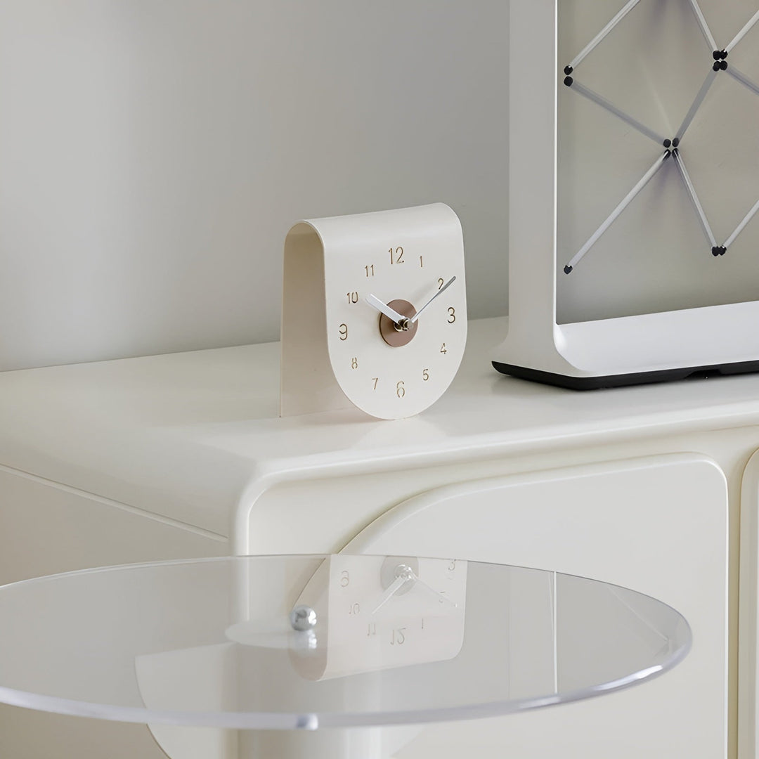 TimberCharm Klok – Dekorativ Bordklok | Luvikno
