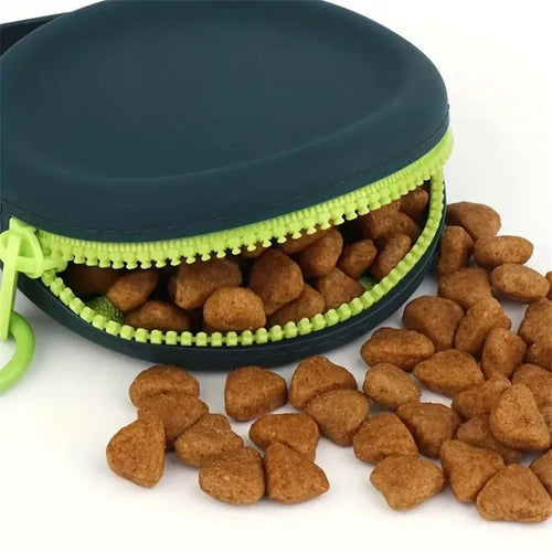 Bærbar silikon hundegodbiterpose Luvikno