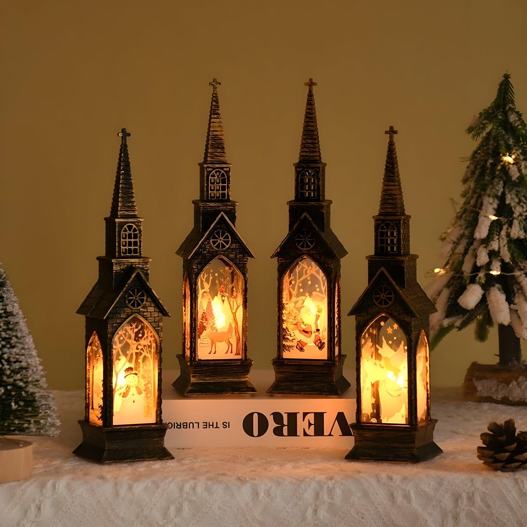 HolidayGlow Lys - Moderne Juleornament LED Lys | Luvikno